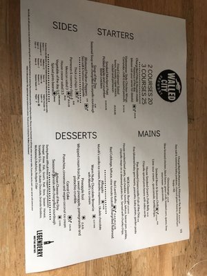 Menu photo 3 The Walled City Brewery Derry, DRY