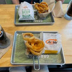 A&W - Late lunch!