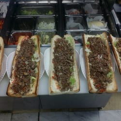 Nicholas Sub & Pizza Shop - Our famous LG 15 inches steak bomb... Because Nicholas Subs & Pizza is all about the Quantity and the Quality Thank You For Your Business.