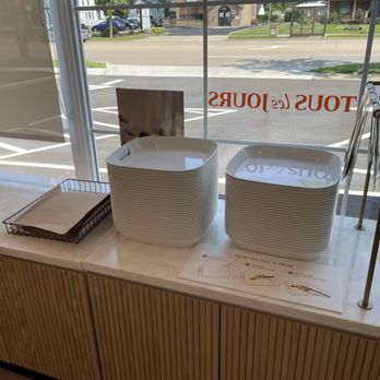Tous Les Jours - Plates, tongs and tissue paper for your selections. - Bakeries Near Me - Lyndhurst, Ohio Tous Les Jours - Plates, tongs and tissue paper for your selections. - Bakeries Near Me - Lyndhurst, Ohio
