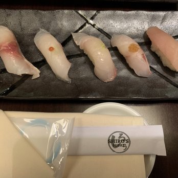 Shiro's - 1st set - Sushi Bars Near Me - Seattle, Washington