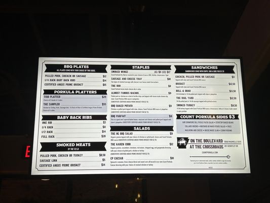 Menu photo 1 Count Porkula North Little Rock, AR