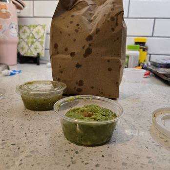 Laughing Planet - Mini-guacamole with a large chips order...disappointed! - Juice Bars & Smoothies Near Me - Portland, Oregon Laughing Planet - Mini-guacamole with a large chips order...disappointed! - Juice Bars & Smoothies Near Me - Portland, Oregon