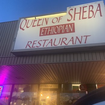 Queen of Sheba - Sign outside - Ethiopian Near Me - Denver, Colorado Queen of Sheba - Sign outside - Ethiopian Near Me - Denver, Colorado