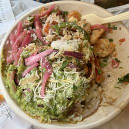 Make your own bowl - Shrimp