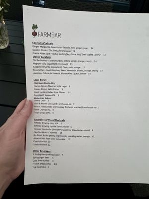 Menu photo 7 Farmbar Tulsa, OK Menu photo 7 Farmbar Tulsa, OK