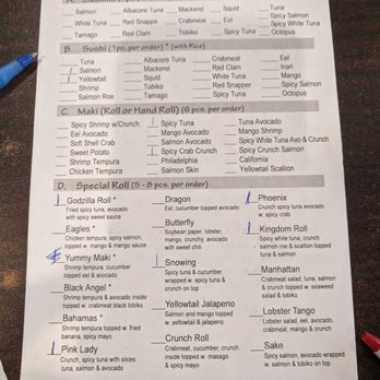 Sushi Kingdom - Menu - Sushi Bars Near Me - Marlton, New Jersey Sushi Kingdom - Menu - Sushi Bars Near Me - Marlton, New Jersey
