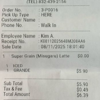 Tom N Toms Coffee & Eatery - Super expensive for a drink made wrong - Coffee & Tea Near Me - Houston, Texas Tom N Toms Coffee & Eatery - Super expensive for a drink made wrong - Coffee & Tea Near Me - Houston, Texas