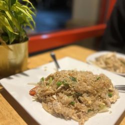 Taste Of Thai By Wipa - Street fried rice. So so flavorful and they use cherry tomatoes instead of the big ones. They were delicious