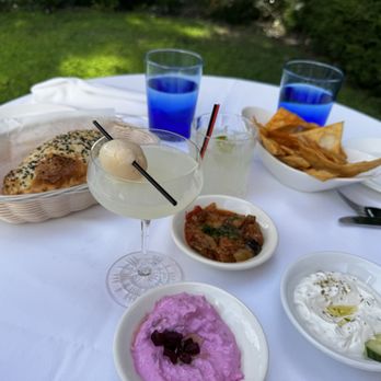 Zerdem - Eggplant, tzatziki and chips - Mediterranean Near Me - Greenport, New York Zerdem - Eggplant, tzatziki and chips - Mediterranean Near Me - Greenport, New York