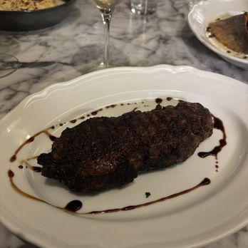 Zio's - 14 oz New York Strip - Italian Near Me - Las Vegas, Nevada