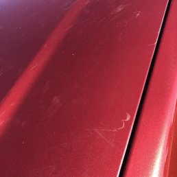 Dust all over the hood when I picked it up Dust all over the hood when I picked it up