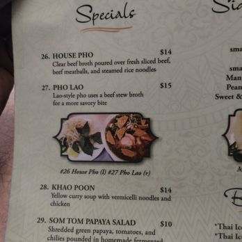 Pho Lao Kitchen Der - Thai Near Me - Johnson City, Tennessee