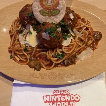 Toadstool Cafe - Fireball spaghetti - Cafes Near Me - Universal City, California Toadstool Cafe - Fireball spaghetti - Cafes Near Me - Universal City, California