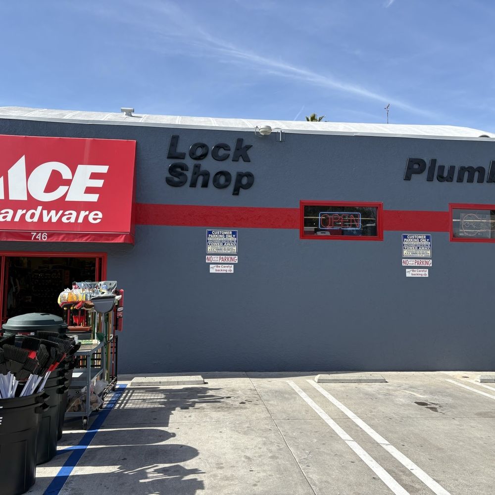 Long Beach Ace Hardware - Outside - Keys & Locksmiths Near Me - Long Beach, California Long Beach Ace Hardware - Outside - Keys & Locksmiths Near Me - Long Beach, California