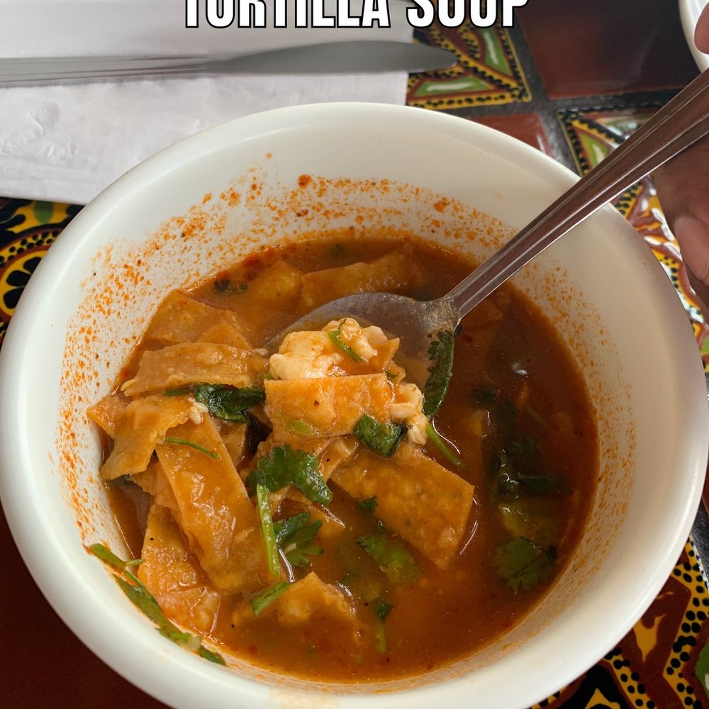 Lobster tortilla soup Lobster tortilla soup
