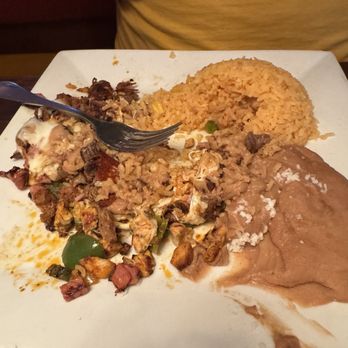 El Tapatio - This is "fajitas". Have not ever seen fajitas cut up into little pieces. - Mexican Near Me - Orlando, Florida