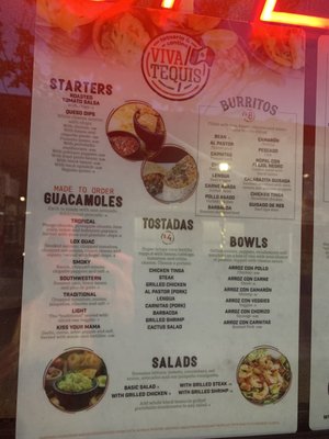 Menu photo 8 Viva Tequis Gastonia, NC