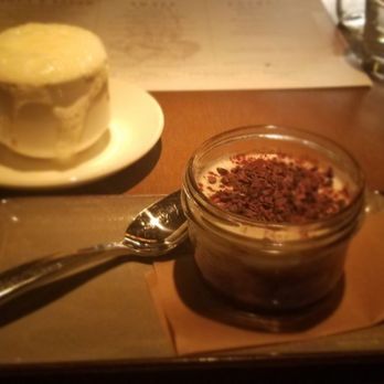 Root Down - Omg good, tiramisu rice pudding and a nice fluffy foamed soy cappuccino decaf . Great finish!! - New American Near Me - Denver, Colorado Root Down - Omg good, tiramisu rice pudding and a nice fluffy foamed soy cappuccino decaf . Great finish!! - New American Near Me - Denver, Colorado