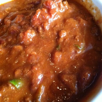 Station 21 - More beans than meat and I'm a wuss cause it's spicy. It has a good flavor though. - Sports Bars Near Me - Crown Point, Indiana Station 21 - More beans than meat and I'm a wuss cause it's spicy. It has a good flavor though. - Sports Bars Near Me - Crown Point, Indiana
