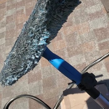SP Shine - After a detailed scrub with a water fed pole every panel is cleaned w/ a microfiber cloth to get fine particles that scrubbing does not get - Solar Panel Cleaning Near Me