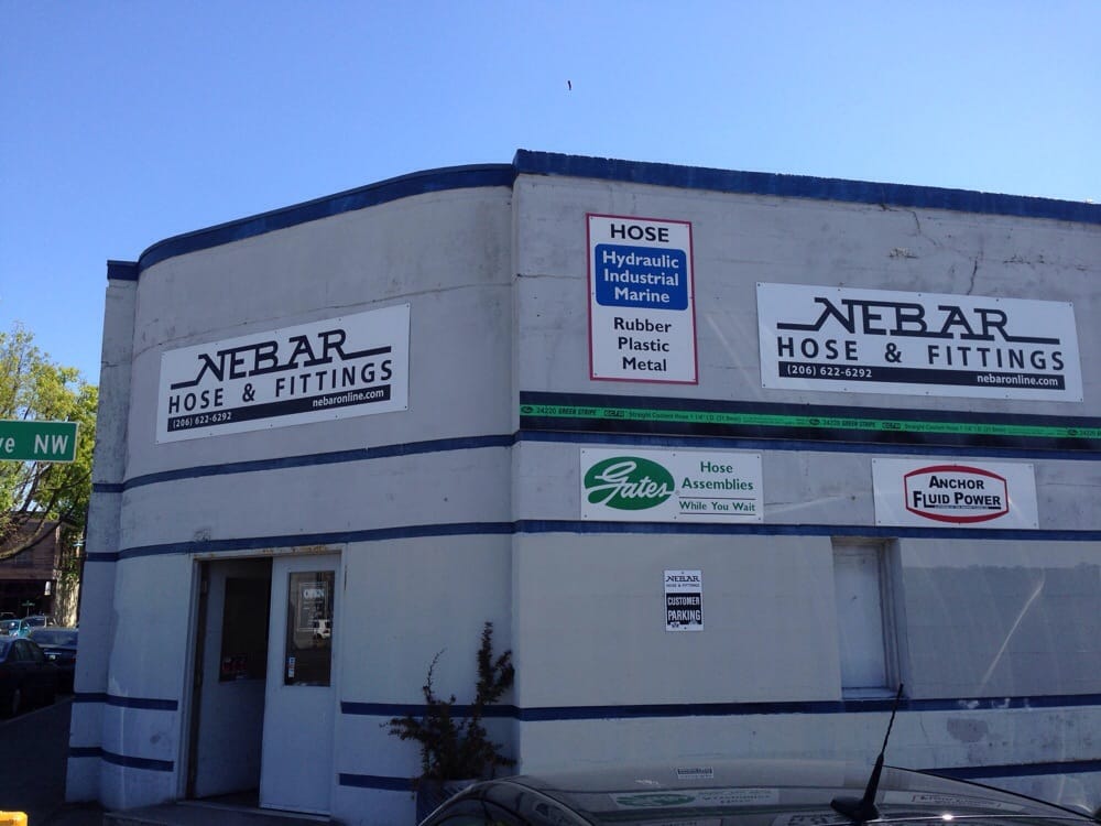 NEBAR HOSE & FITTINGS Updated September 2024 4778 Shilshole Ave NW, Seattle, Washington