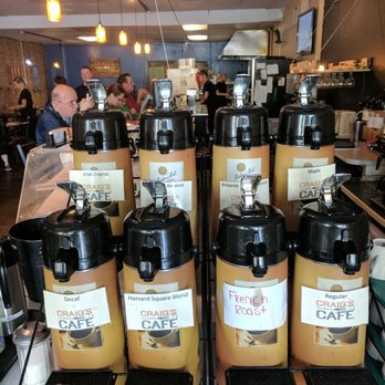 Craig's Cafe - Self serve coffee station - Breakfast & Brunch Near Me - Quincy, Massachusetts Craig's Cafe - Self serve coffee station - Breakfast & Brunch Near Me - Quincy, Massachusetts