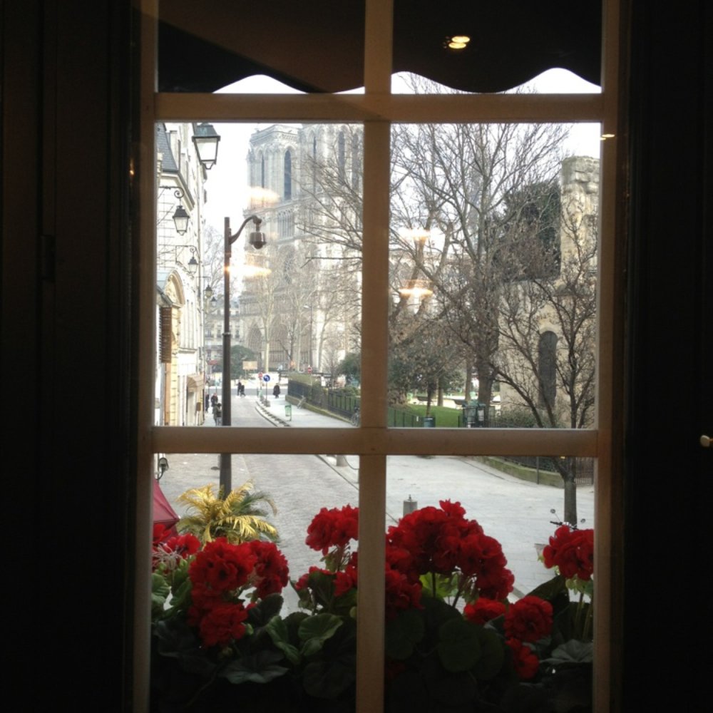 Odette - Vue de la fenêtre chez Odette - Tea Rooms Near Me - Paris, 75
