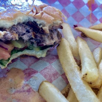 Empire Dairy King - Juicy and delicious bacon cheeseburger and fries! - Burgers Near Me - Empire, Colorado