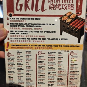 Chubby Skewers - Instructions - Barbeque Near Me - Chicago, Illinois