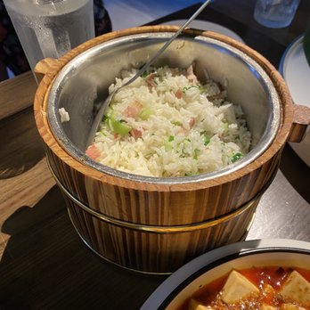 Jiang Nan - Bacon and vegetable fried rice (needed more flavor) - Chinese Near Me - Flushing, New York