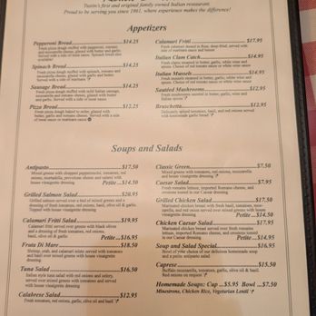 Roma D' Italia - Menu - Pizza Near Me - Tustin, California Roma D' Italia - Menu - Pizza Near Me - Tustin, California