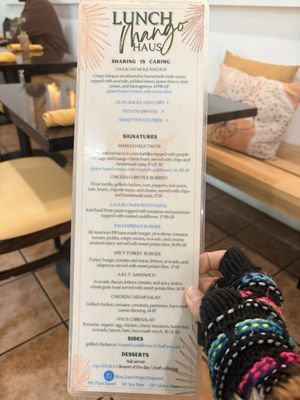 Menu photo 3 Mango Haus Bakersfield, CA