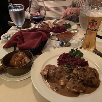 Black Forest Restaurant - Schnitzel with bread dumpling - German Near Me - Naples, Florida