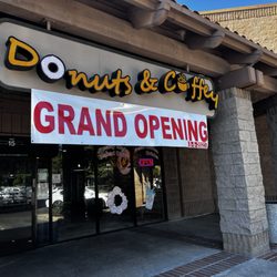 Donuts & Coffey - Outside of donut shop