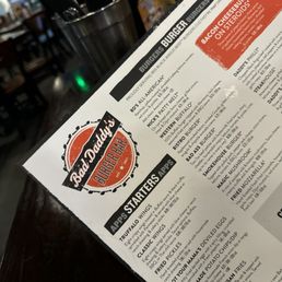 Menu.