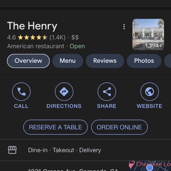 The Henry - Coffee & Tea Near Me - Coronado, California