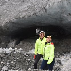 Alaskabike - Our Alaskan Adventure tour brings you up close and personal with Gulkana Glacier!