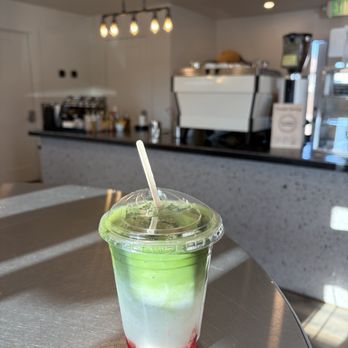 Monumental Coffee - Strawberry matcha - Coffee & Tea Near Me - Clifton, Colorado