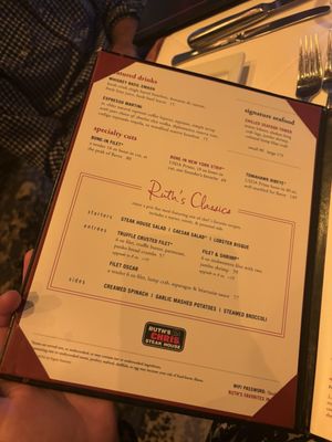 Menu photo 8 Ruth's Chris Steak House Indianapolis, IN Menu photo 8 Ruth's Chris Steak House Indianapolis, IN