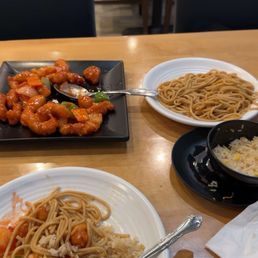Sweet Sour Chicken Fried Rice Chow mein