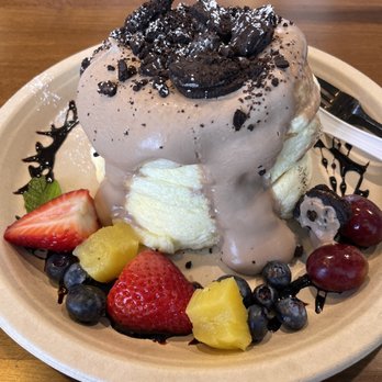 Motto Tea Cafe - Nutella Japanese soufflé pancakes . - Desserts Near Me - Pasadena, California Motto Tea Cafe - Nutella Japanese soufflé pancakes . - Desserts Near Me - Pasadena, California