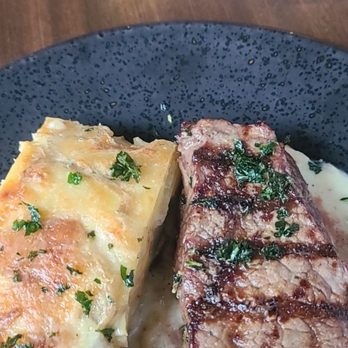 Walkers - New York and scalloped potatoes - New American Near Me - Billings, Montana Walkers - New York and scalloped potatoes - New American Near Me - Billings, Montana
