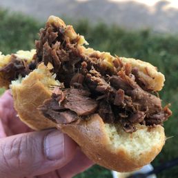 Brisket sandwich Brisket sandwich