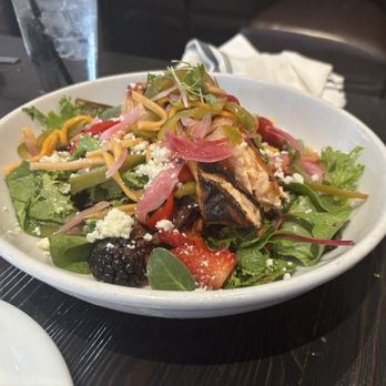 Sol Agave - GRILLED SALMON SALAD - Mexican Near Me - San Clemente, California Sol Agave - GRILLED SALMON SALAD - Mexican Near Me - San Clemente, California