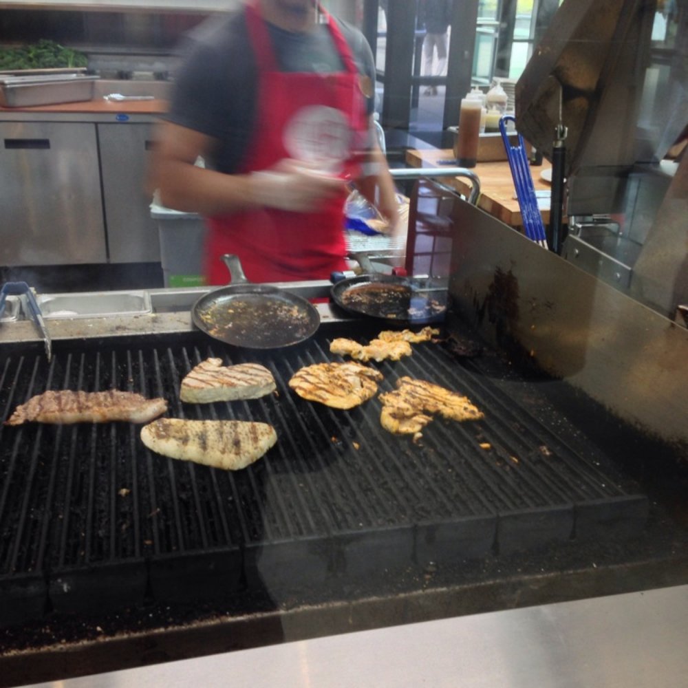 Microsoft Cafe 16 - Where the steak get's cooked. - Cafeteria Near Me - Redmond, Washington