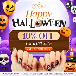 A'vie Nail Lounge - HAPPY HALLOWEEN AT A'VIE NAIL LOUNGE
