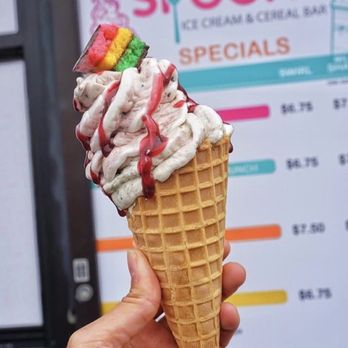 Kathy'S Ice Cream - a hand holding an ice cream cone - Ice Cream & Frozen Yogurt Near Me - Brooklyn, New York Kathy'S Ice Cream - a hand holding an ice cream cone - Ice Cream & Frozen Yogurt Near Me - Brooklyn, New York