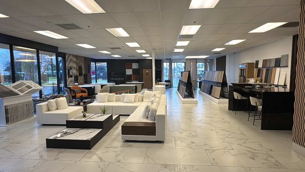 Our Showroom - Welcome to our showroom—a space designed to inspire! Here, you can meet with our team, explore a wide selection of materials, and bring your vision to life. Whether you're planning a remodel or just getting started, we're here to guide you every step of the way. Come visit us and let's create something amazing together!