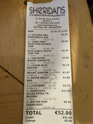 Sheridans Cheesemongers by null